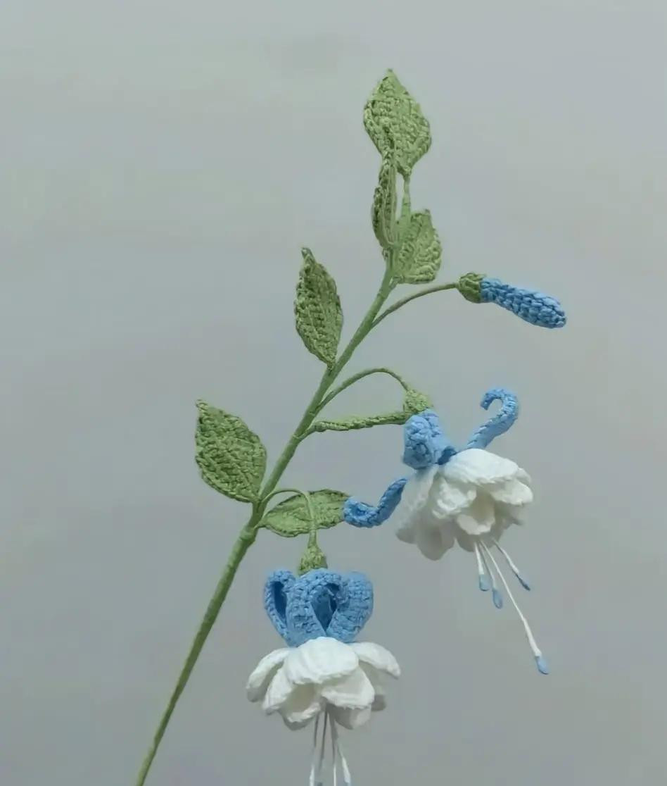 Tổng hợp chart móc len các loại hoa: Anh túc, Oải hương, Lavender, Tiểu Lily