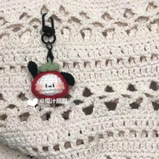 Tổng hợp chart móc len cây kem mini và kẹp tóc hình thú dễ thương