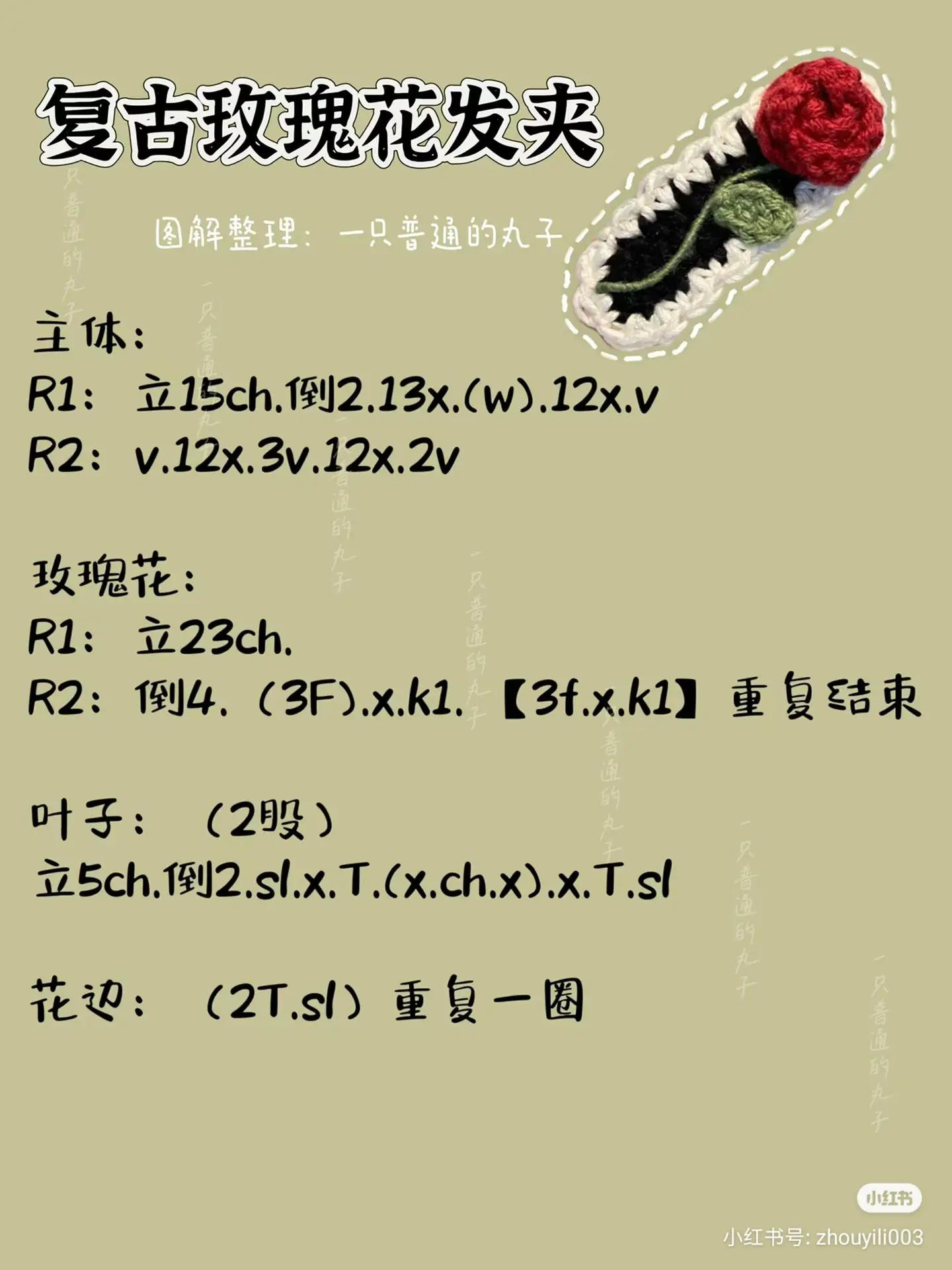 Tổng hợp chart móc len dễ thương: Bông hoa hướng dương, mắt ếch và cá nhỏ