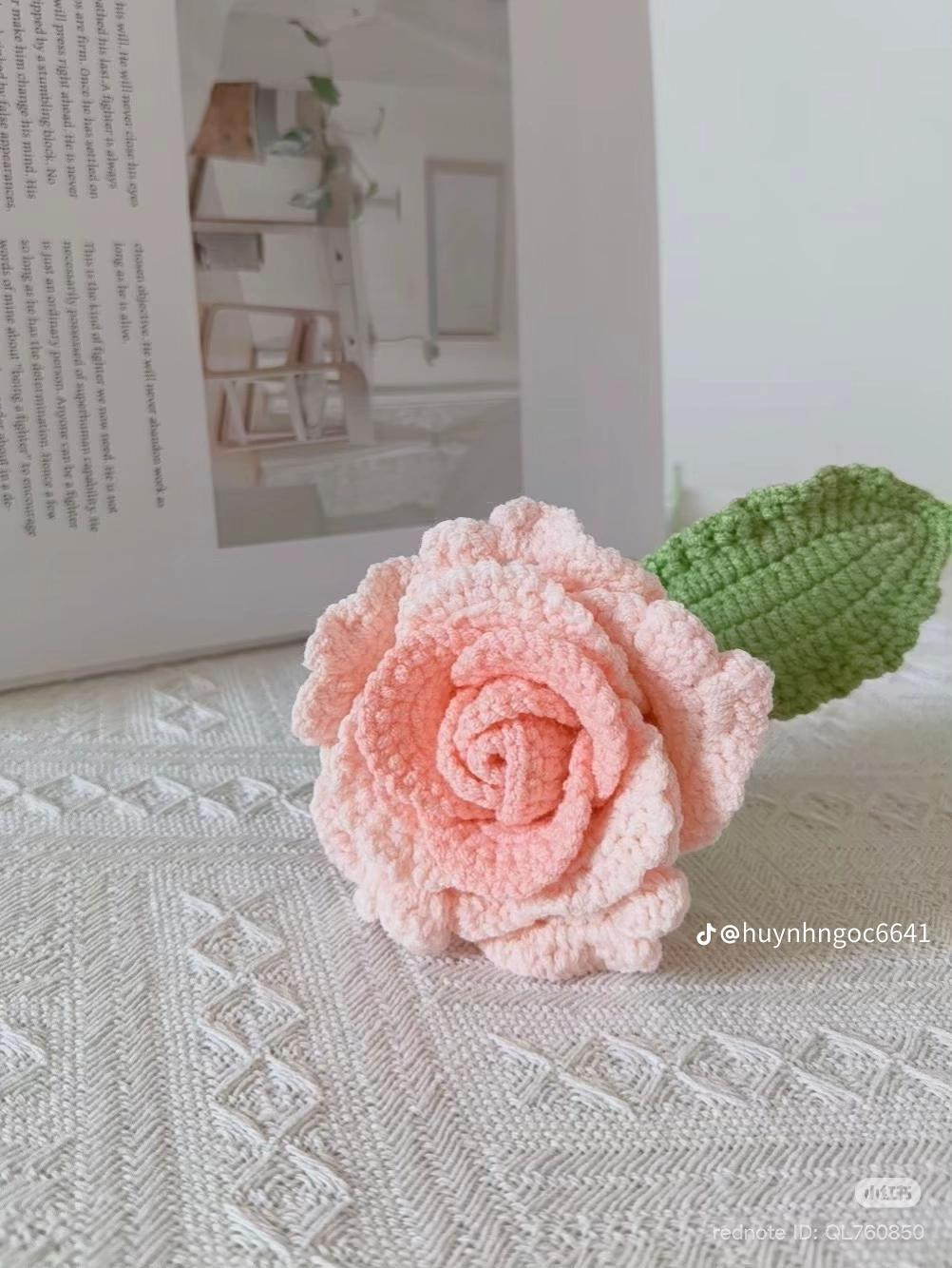 Tổng hợp chart móc len hoa: Hồng, Lan, Hướng dương