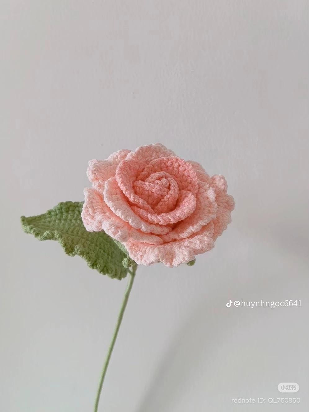 Tổng hợp chart móc len hoa: Hồng, Lan, Hướng dương