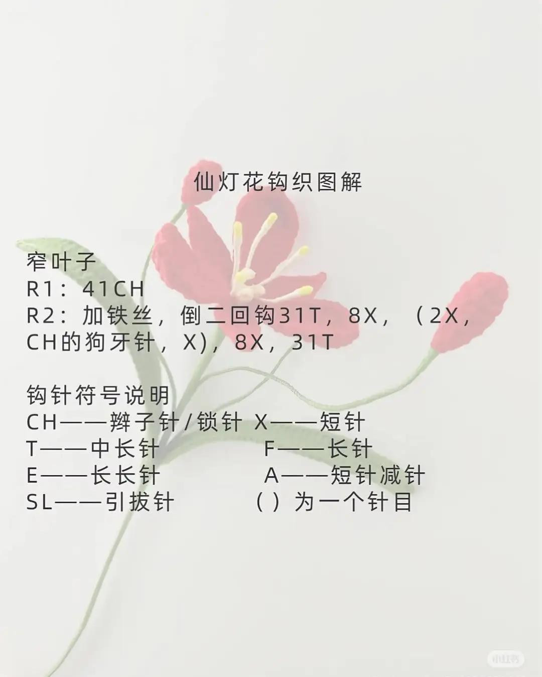 Tổng hợp chart móc len hoa: Hồng, Lan, Hướng dương