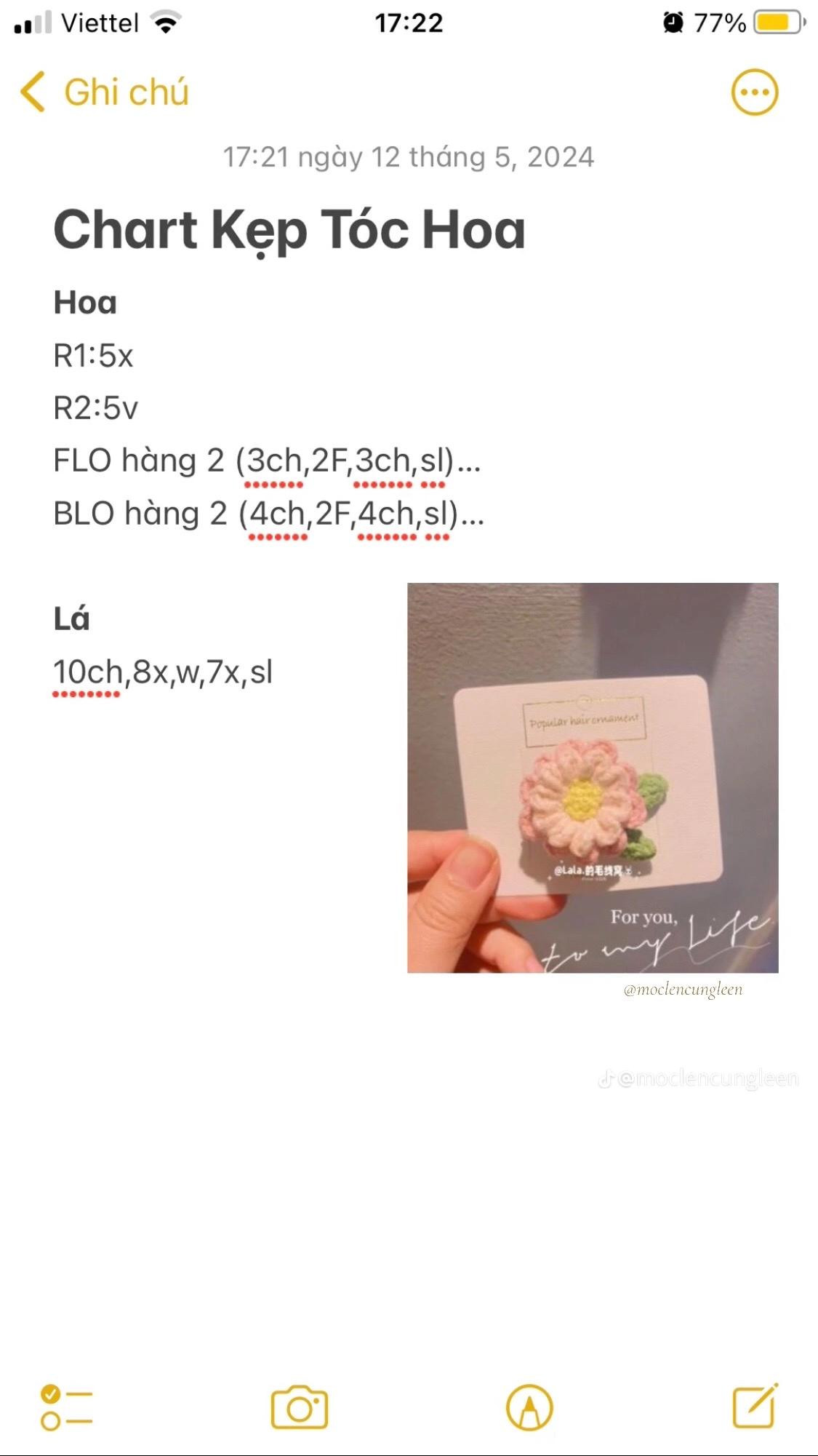 Tổng hợp chart móc len kẹp tóc: Hoa hướng dương, cá hangyodon và các chú thú dễ thương