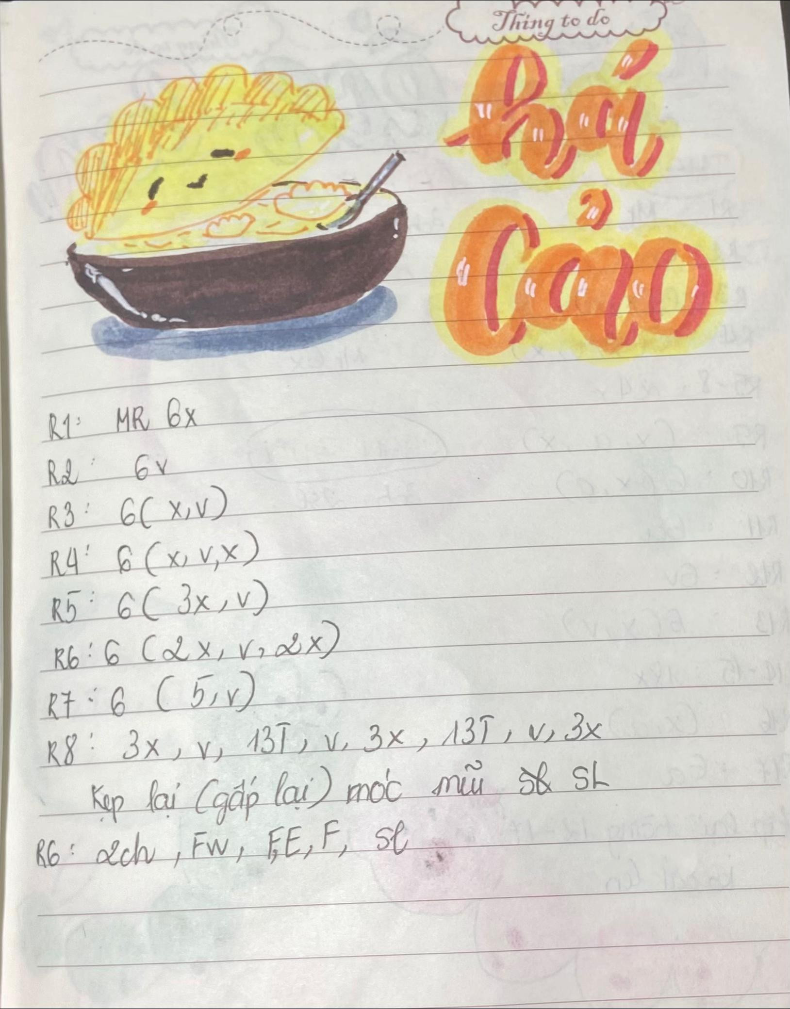 Tổng hợp chart móc len: Sen đá, Hải cảo, Thuốc lá và Bạch tuộc mini