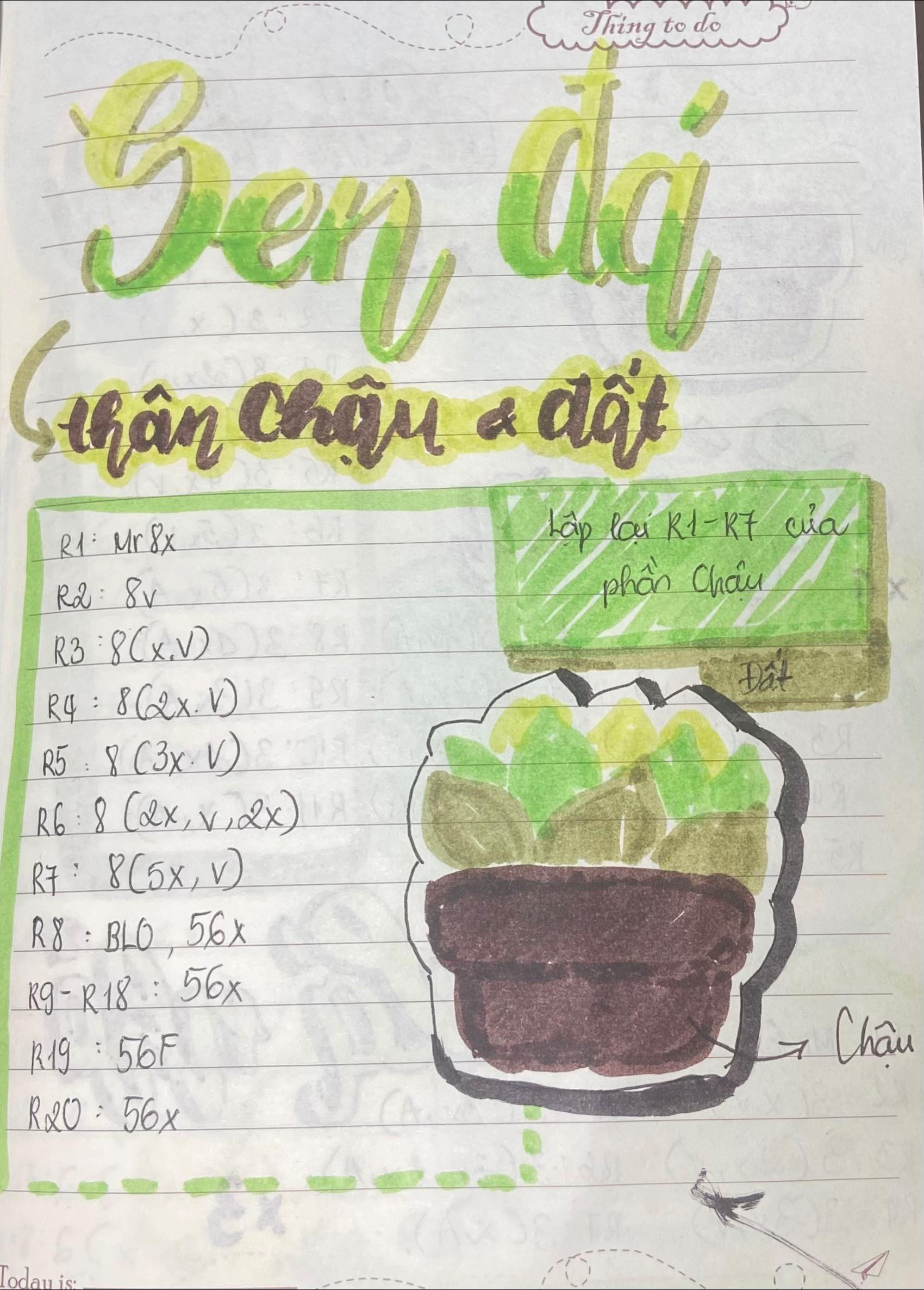 Tổng hợp chart móc len: Sen đá, Hải cảo, Thuốc lá và Bạch tuộc mini