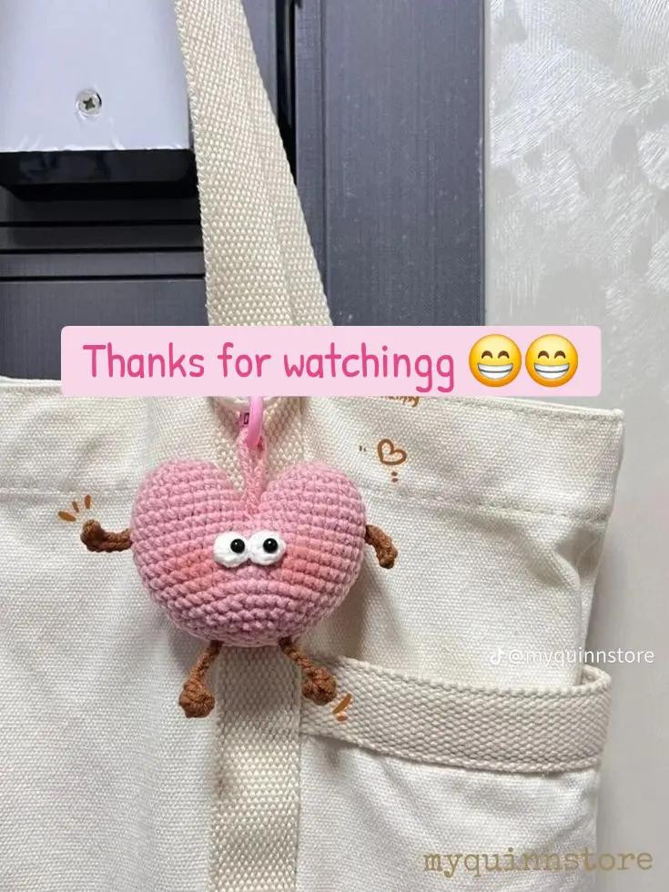 Tổng hợp Chart Móc Len Trái Tim: Búp bê, Khóa và Kẹp Tóc