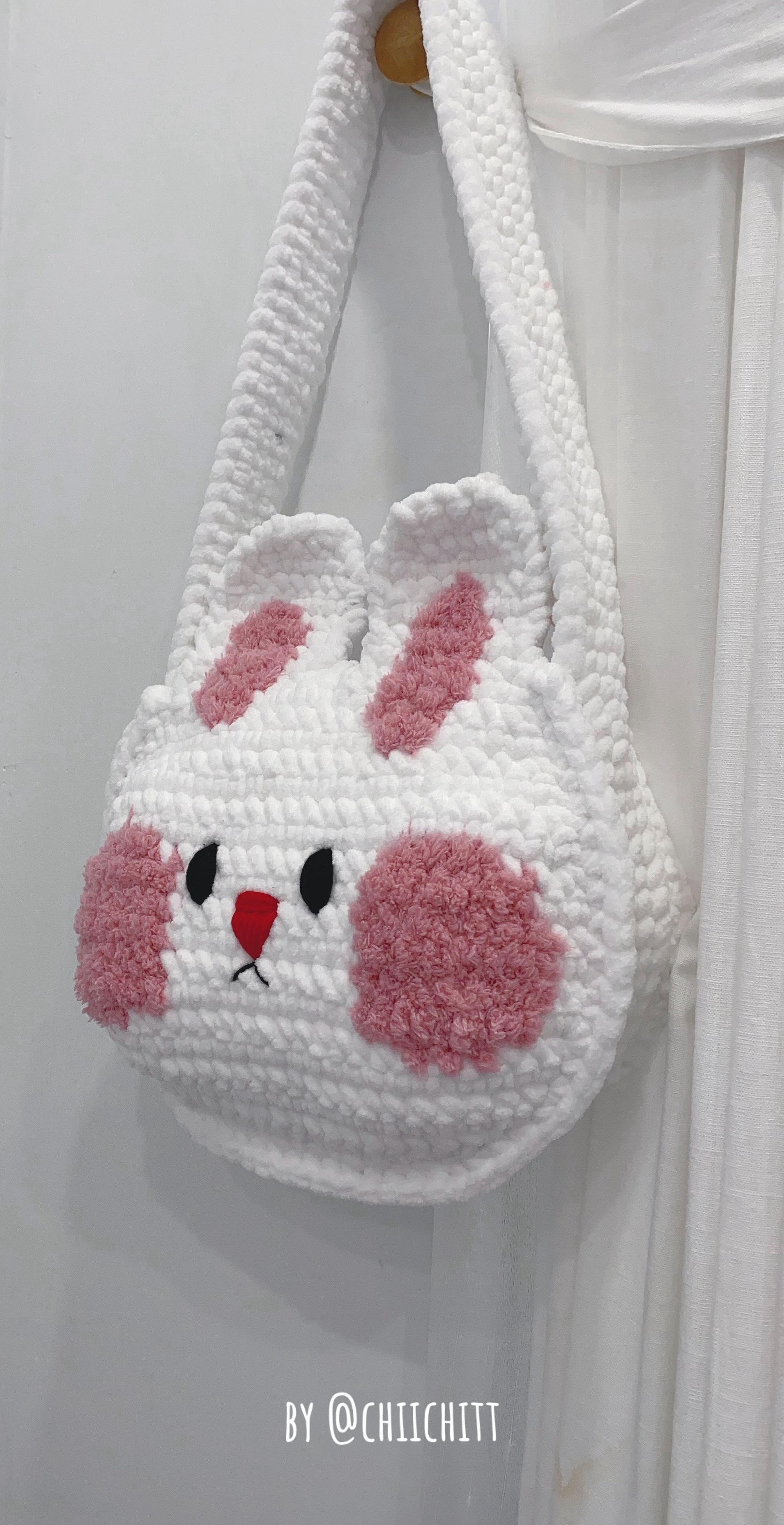 Tổng hợp chart móc túi len dễ thương: Melody, Hello Kitty và Thỏ