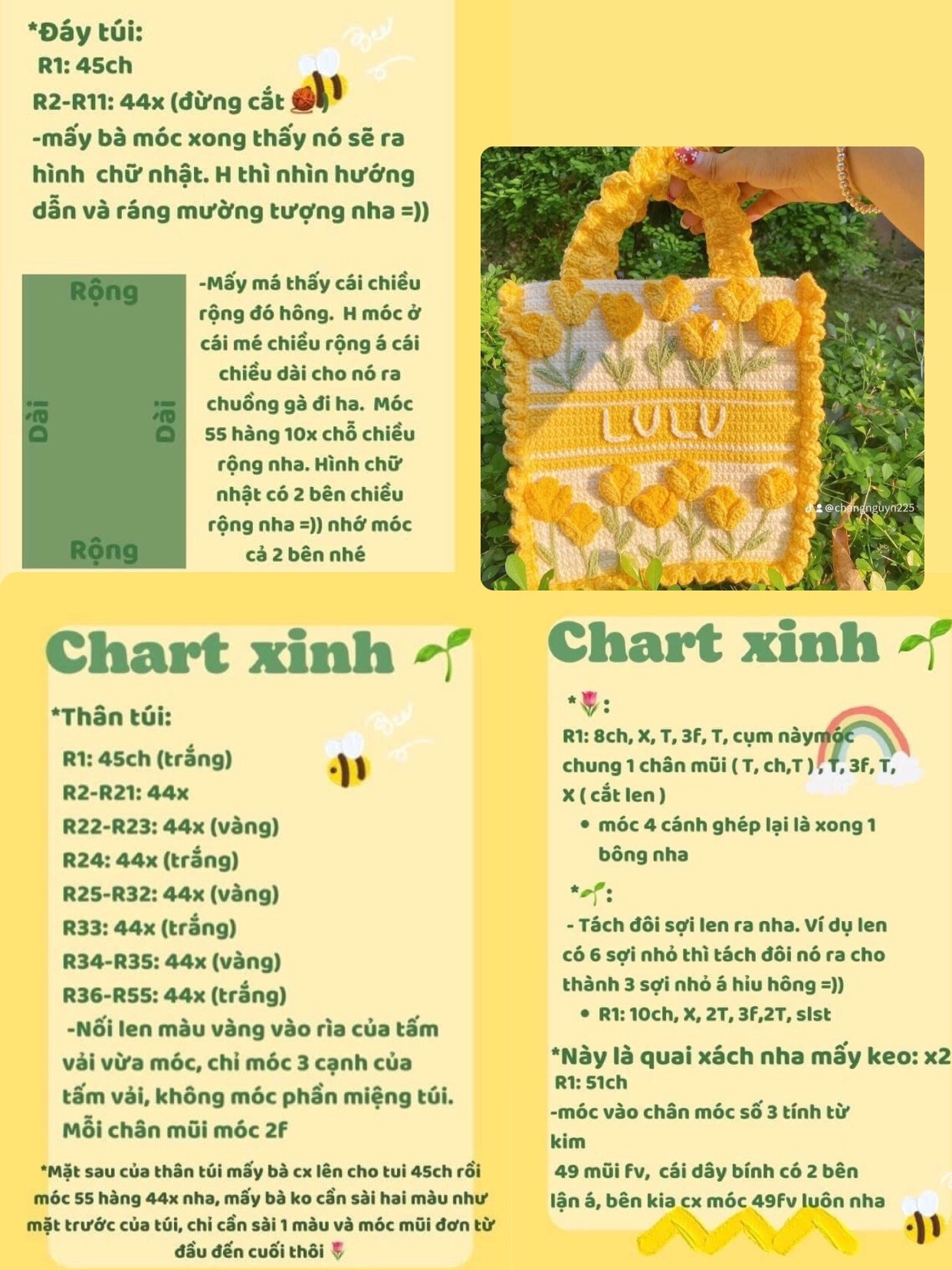 Tổng hợp chart móc túi xinh xắn: Loopy, Gấu Dâu, Linh Lan và các mẫu dễ thương