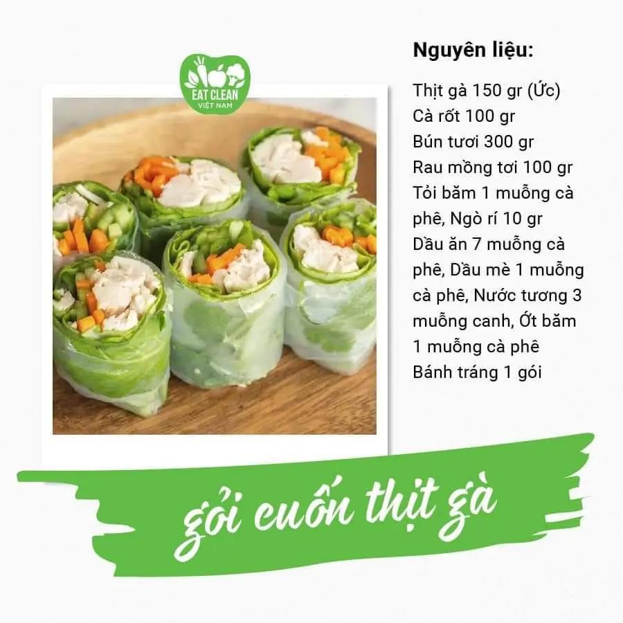 Tổng hợp công thức 10 món gỏi cuốn ngon: tôm luộc, bò cầu vồng, rau má, tôm chiên và thịt gà