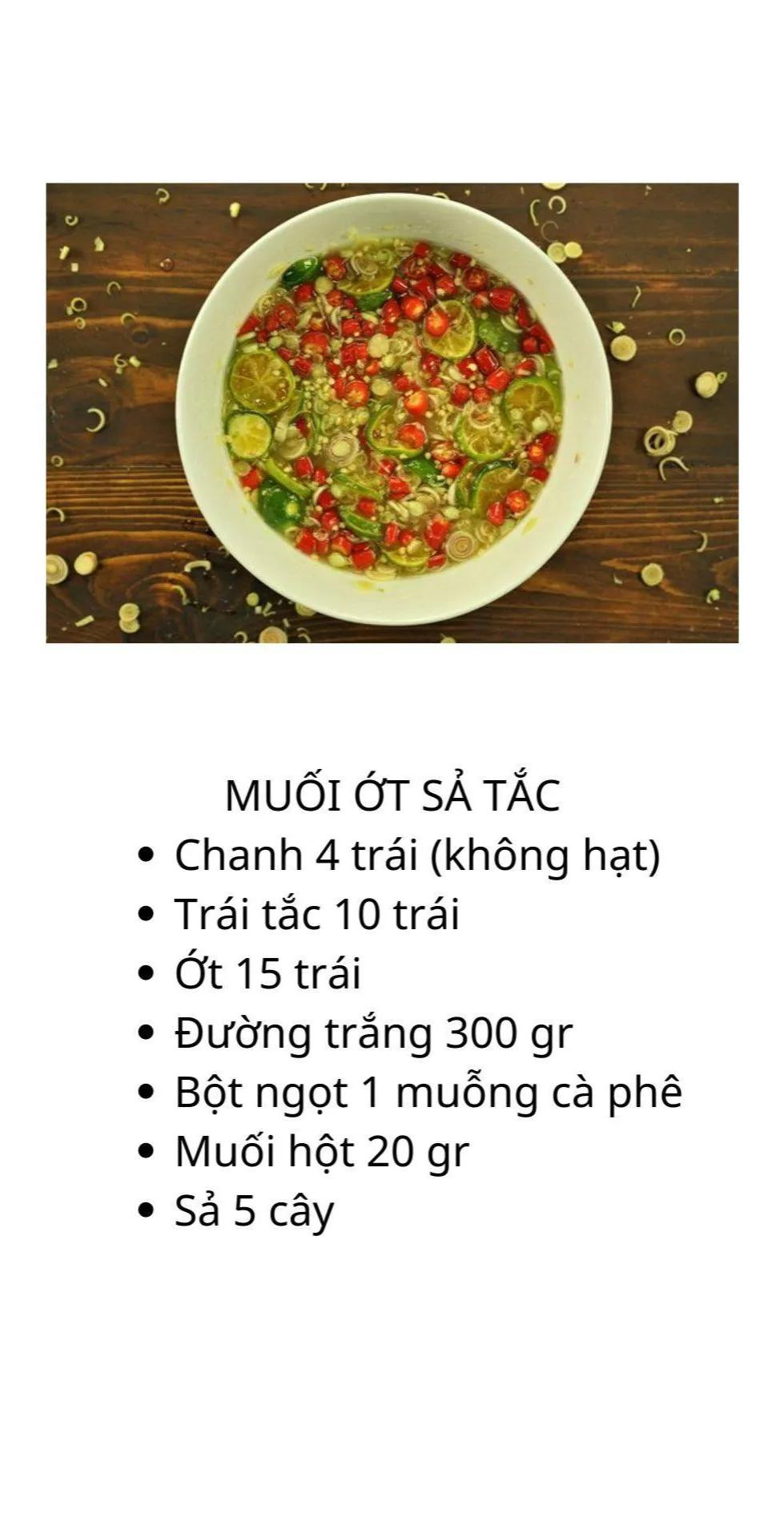 Tổng hợp công thức 6 món nước chấm ngon mê ly: Muối ớt sả tắc, sốt chân gà, tương đen gỏi cuốn và xì dầu thịt vịt