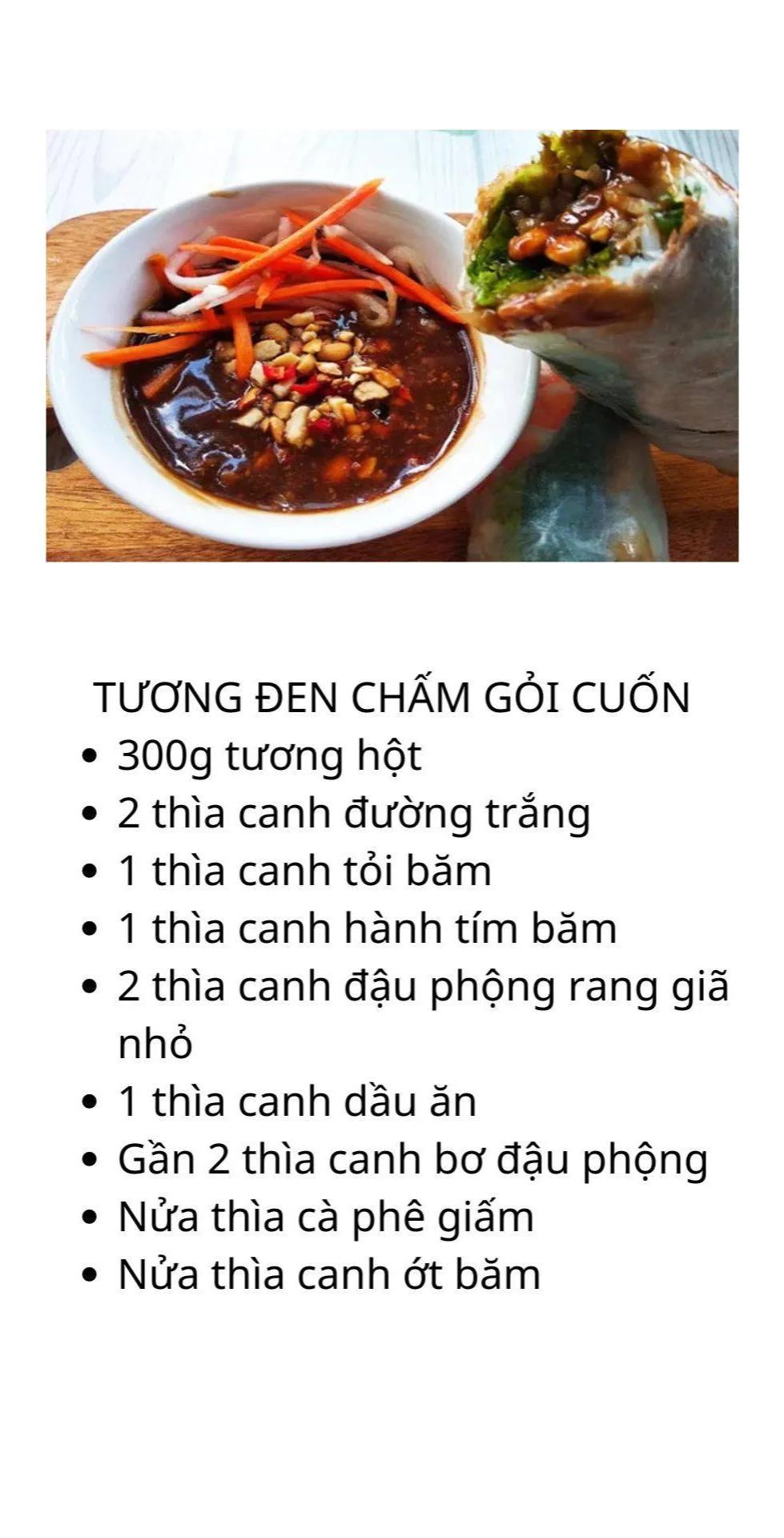 Tổng hợp công thức 6 món nước chấm ngon mê ly: Muối ớt sả tắc, sốt chân gà, tương đen gỏi cuốn và xì dầu thịt vịt