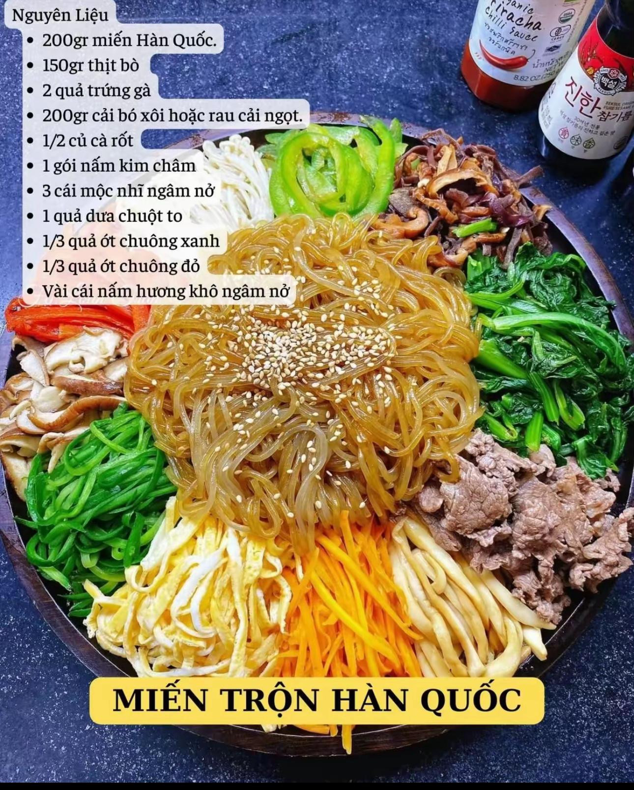 Tổng hợp công thức ẩm thực Hàn Quốc tại nhà: Mì tương đen, Củ cải muối, Miến trộn và Sườn hầm cay