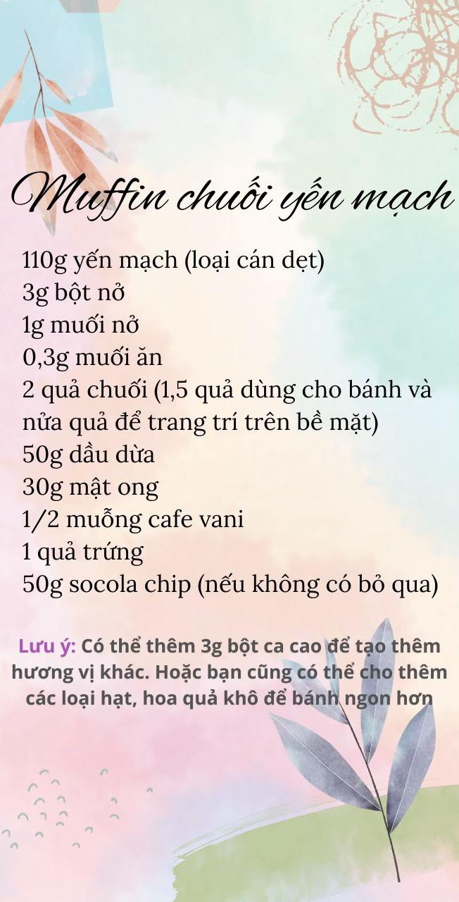 Tổng hợp công thức bánh Healthy: Thanh gạo lứt, Muffin chuối yến mạch, Bánh mì ngũ cốc nguyên cám và Rong biển kẹp hạt