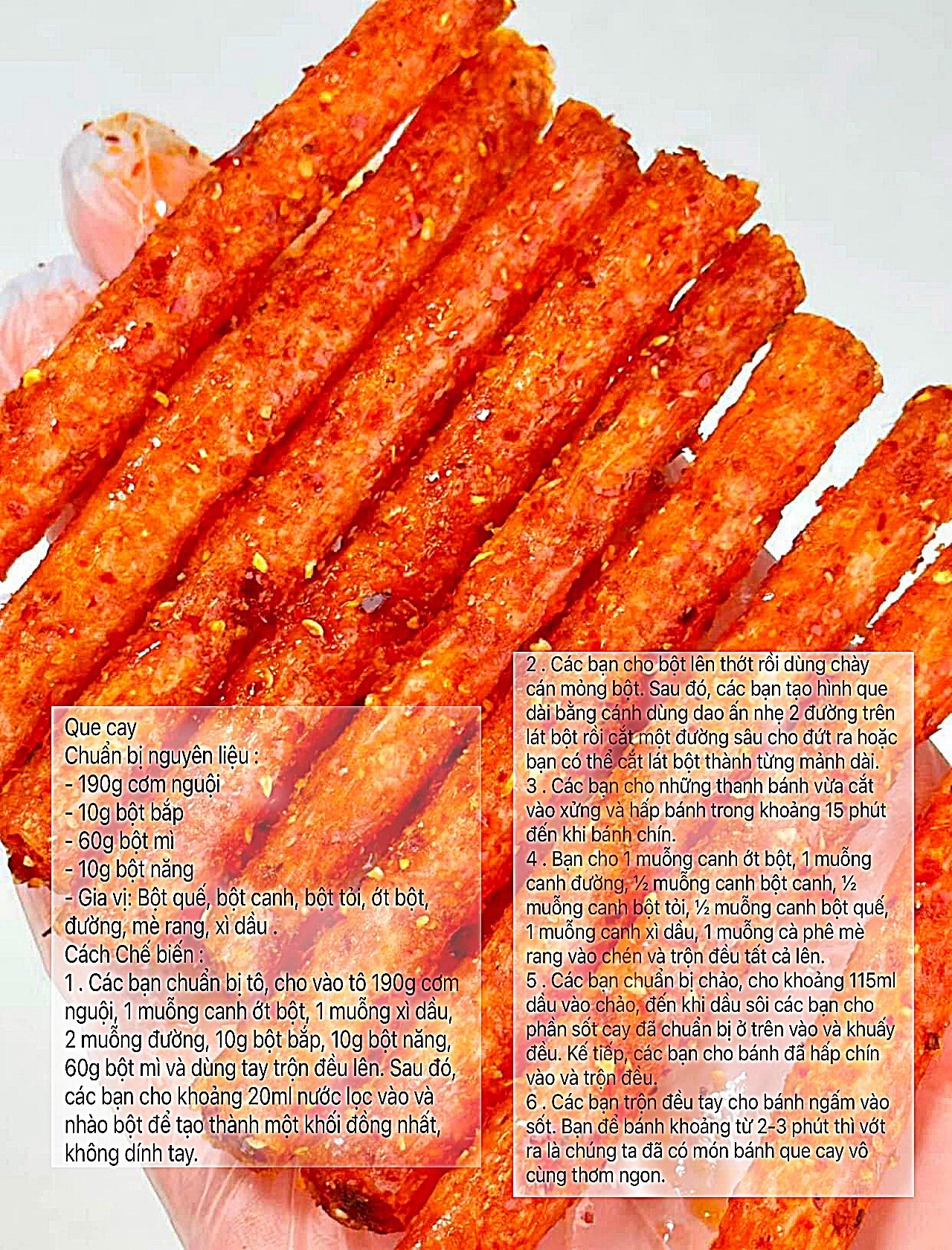 Tổng hợp công thức đồ ăn vặt ngày Tết: Bánh sữa dừa nướng, Khô Nai Mè, Que cay, Bánh đồng tiền sữa