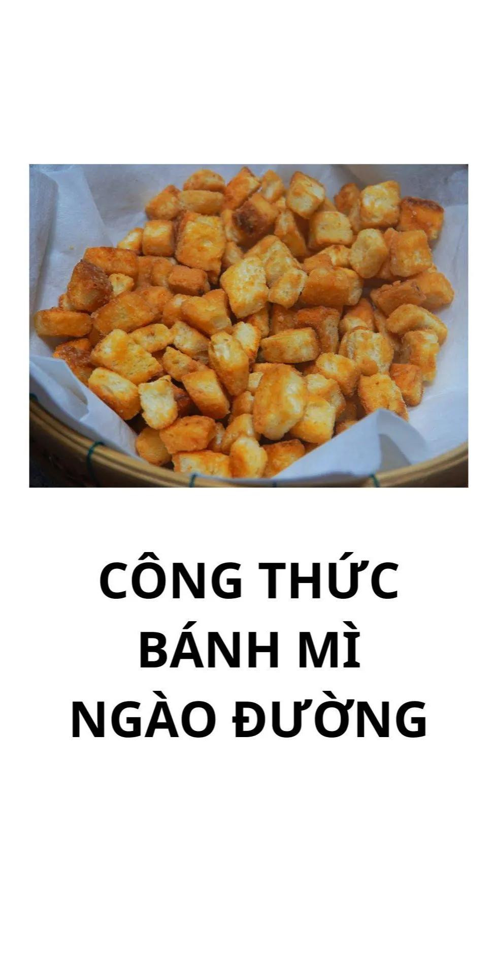 Tổng hợp công thức làm bánh flan, bánh mì ngào đường và snack khoai tây giòn ngon
