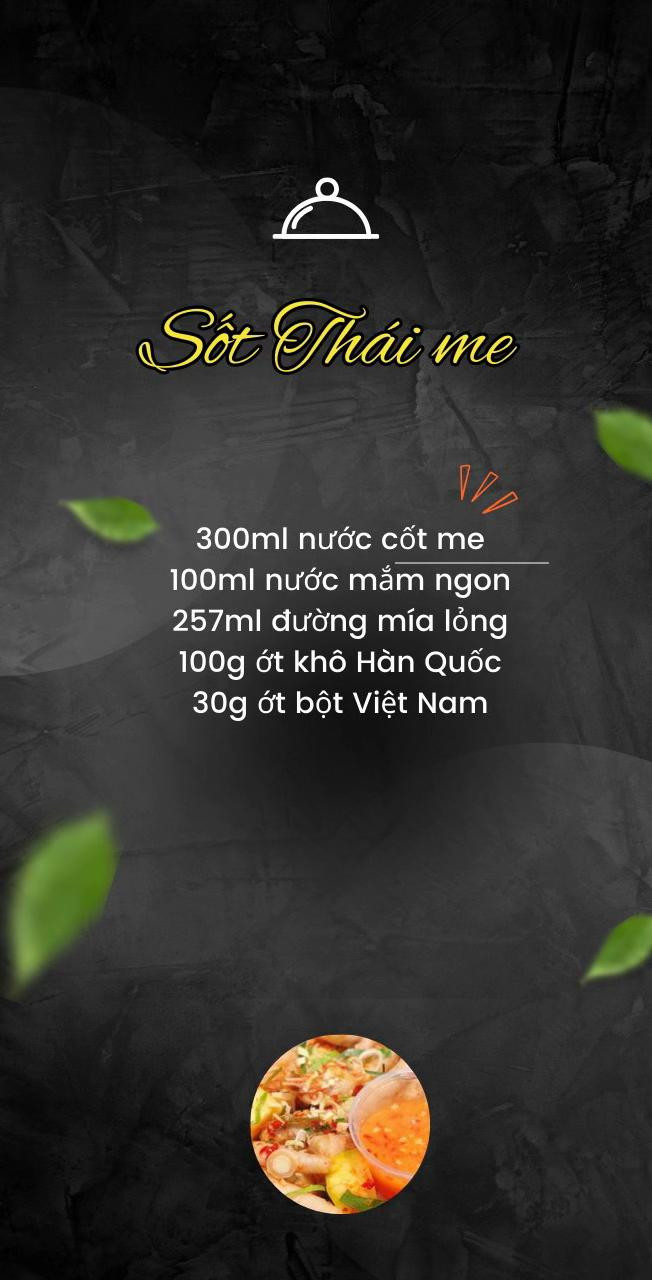 Tổng hợp công thức làm các loại sốt Thái chua cay mặn ngọt đa dạng