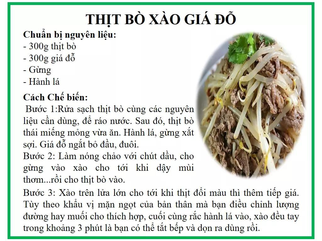 Tổng hợp công thức làm các món rau xào ngon: Thịt ba chỉ, Ốc móng tay, Thịt bò, Đậu đũa