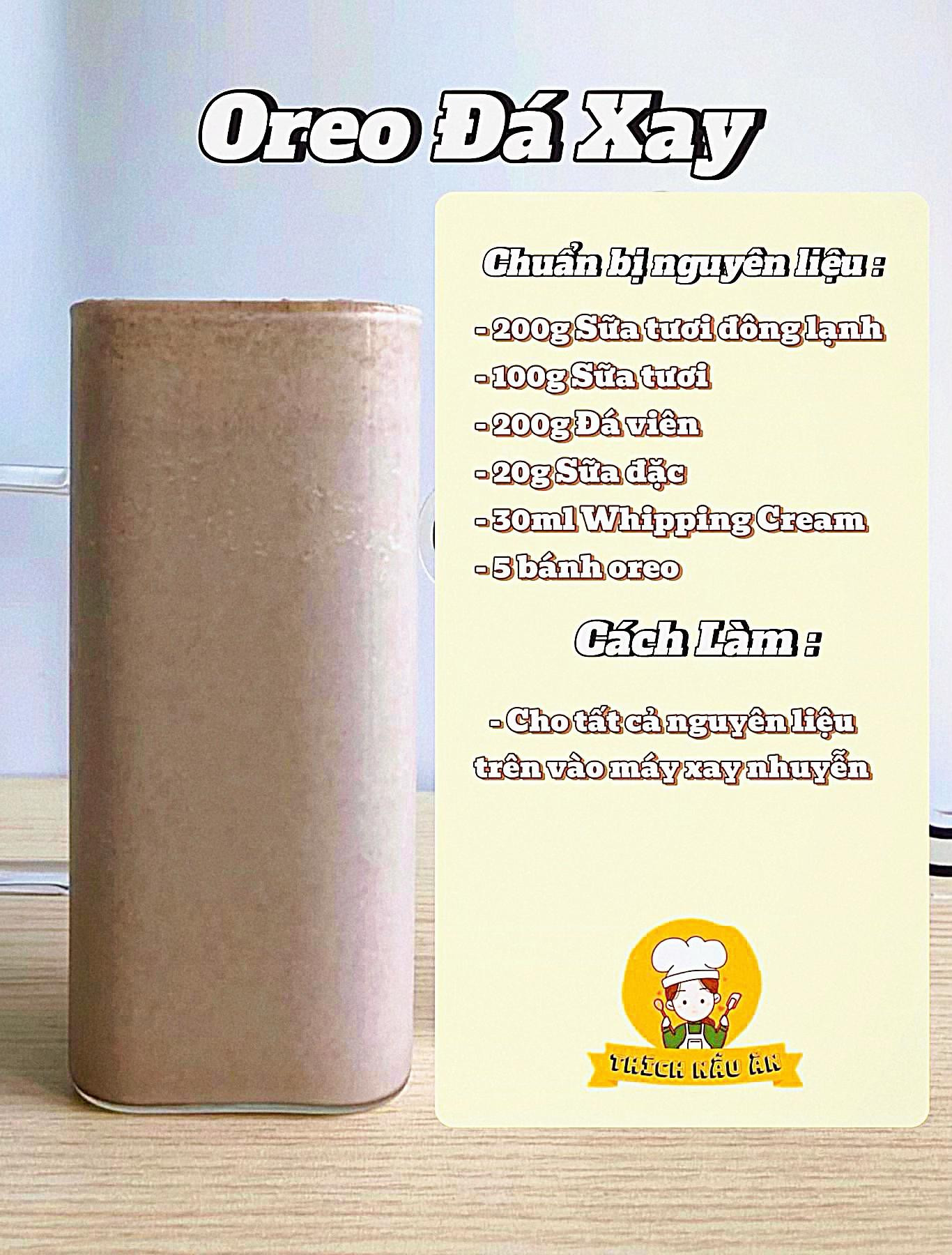 Tổng hợp công thức làm đá xay ngon tại nhà: Matcha, Việt Quất, Bạc Hà, Xoài và Oreo