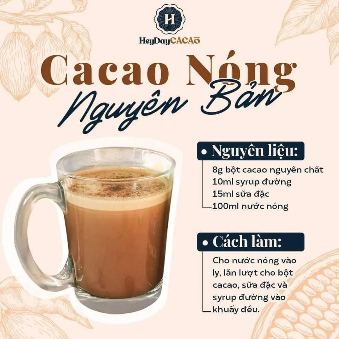 Tổng hợp công thức làm đồ uống cacao ngon: Cacao bơ đậu phộng, sữa đá, nóng nguyên bản và sữa dừa