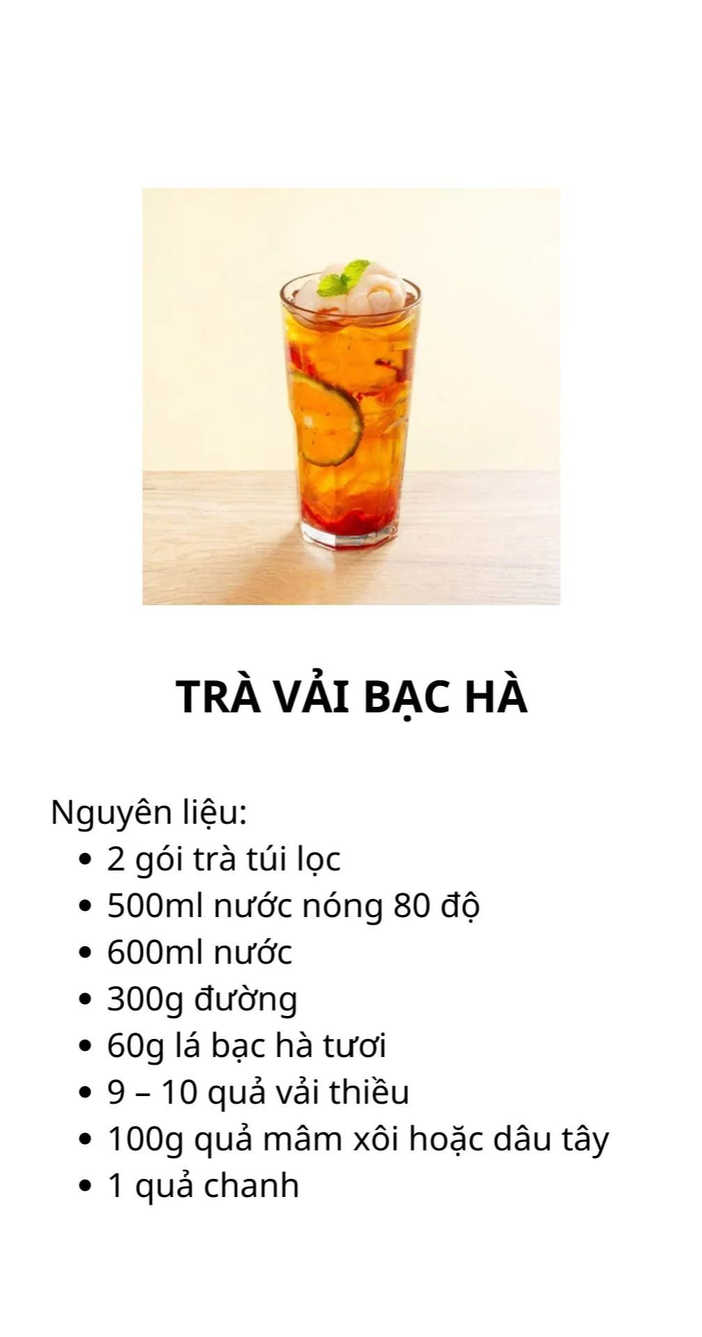 Tổng hợp công thức làm đồ uống tại nhà: Latte Trà Xanh, Trà Đào Lạnh và Trà Sữa Thái