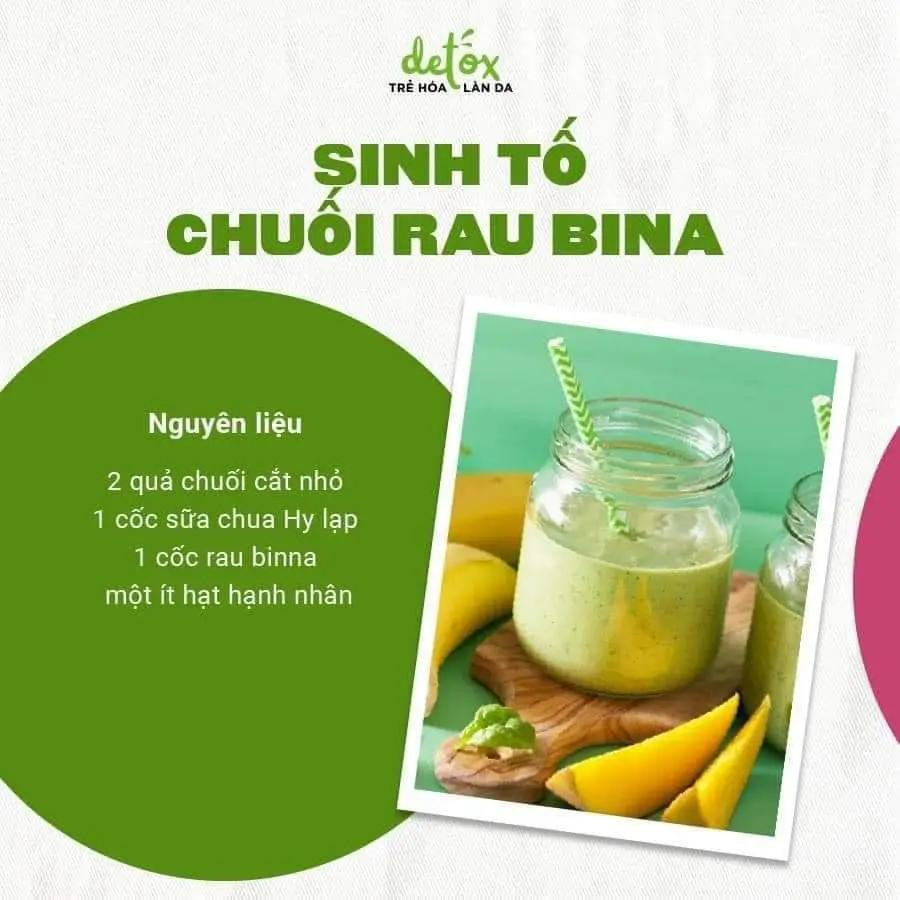 Tổng hợp công thức làm sinh tố chuối ngon và bổ dưỡng: bơ đậu phộng, hạt chia, rau bina, xoài và dứa