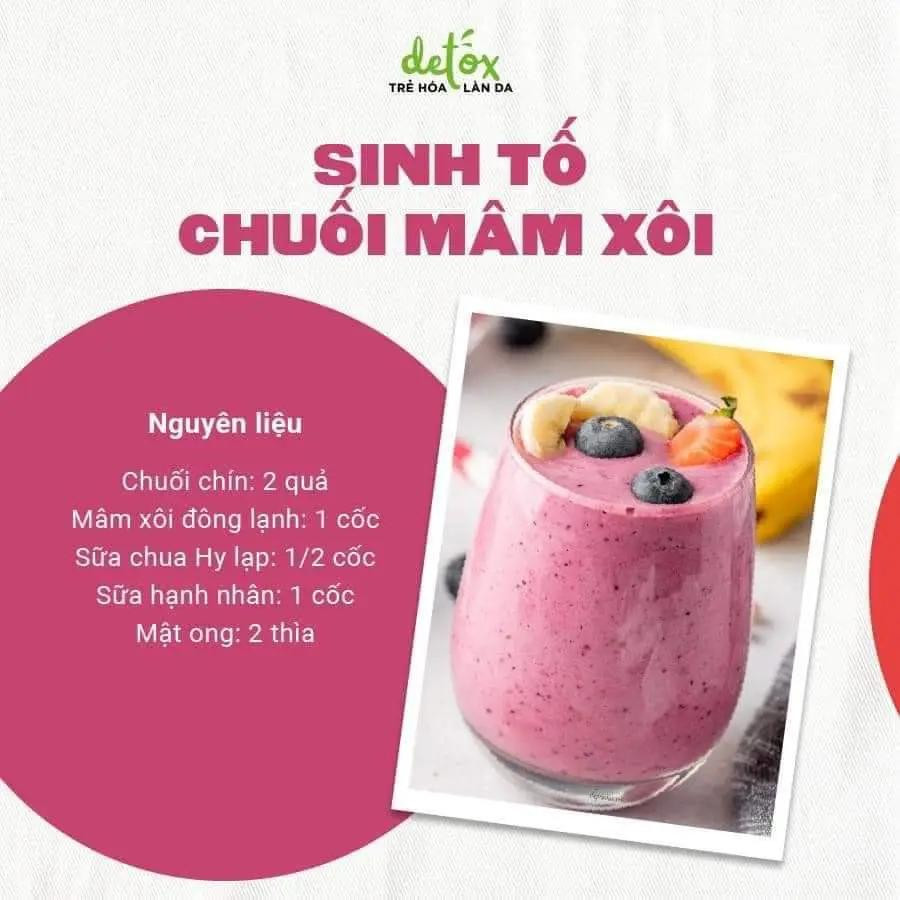 Tổng hợp công thức làm sinh tố chuối ngon và bổ dưỡng: bơ đậu phộng, hạt chia, rau bina, xoài và dứa