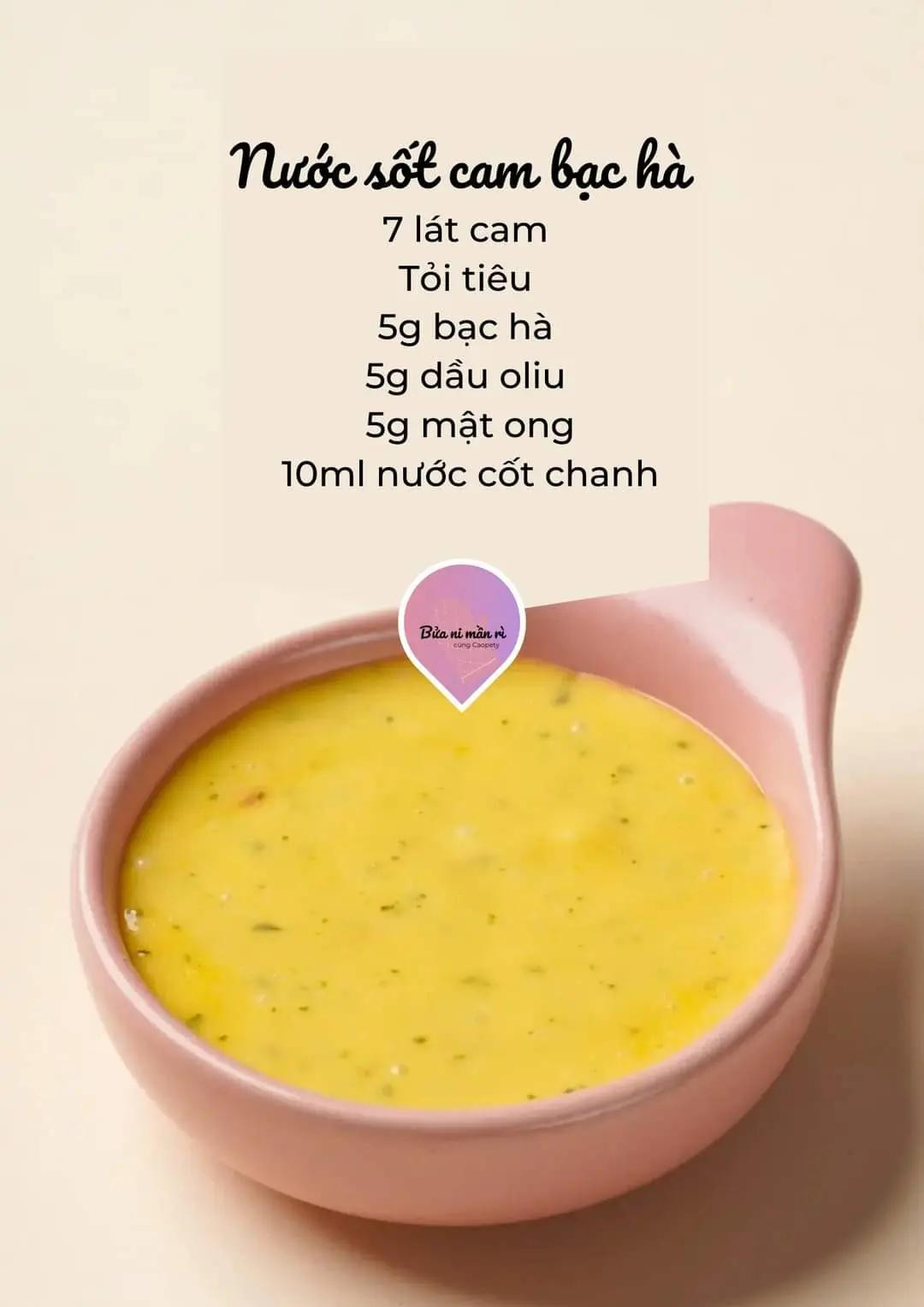 Tổng hợp công thức làm sốt ăn kèm salad: sốt chanh bơ, giấm húng quế, kem Ý, mắm ớt Thái Lan và bơ đậu phộng ngọt