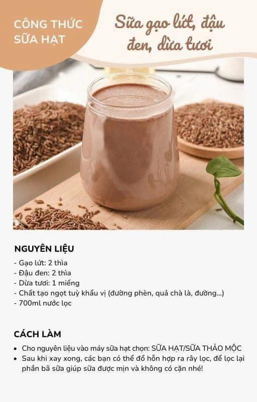 Tổng hợp công thức làm sữa hạt dinh dưỡng: Sữa bắp lê, đậu xanh macca, sen bí xanh, đậu nành và hạnh nhân