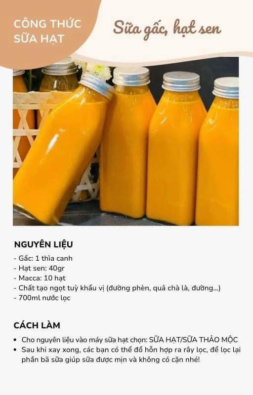 Tổng hợp công thức làm sữa hạt dinh dưỡng: Sữa bắp lê, đậu xanh macca, sen bí xanh, đậu nành và hạnh nhân