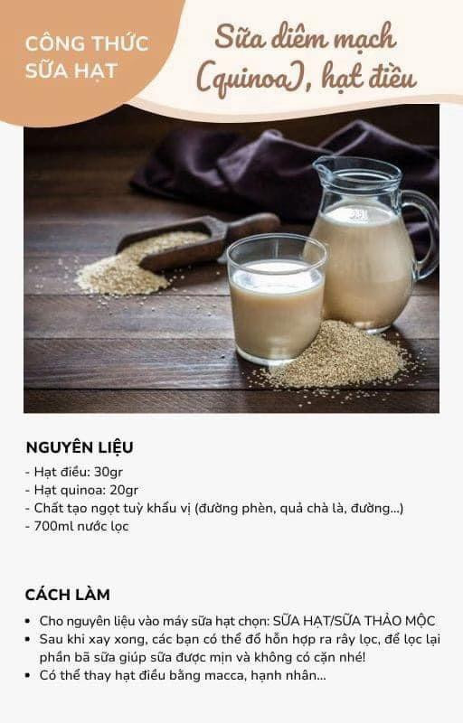 Tổng hợp công thức làm sữa hạt dinh dưỡng: Sữa bắp lê, đậu xanh macca, sen bí xanh, đậu nành và hạnh nhân