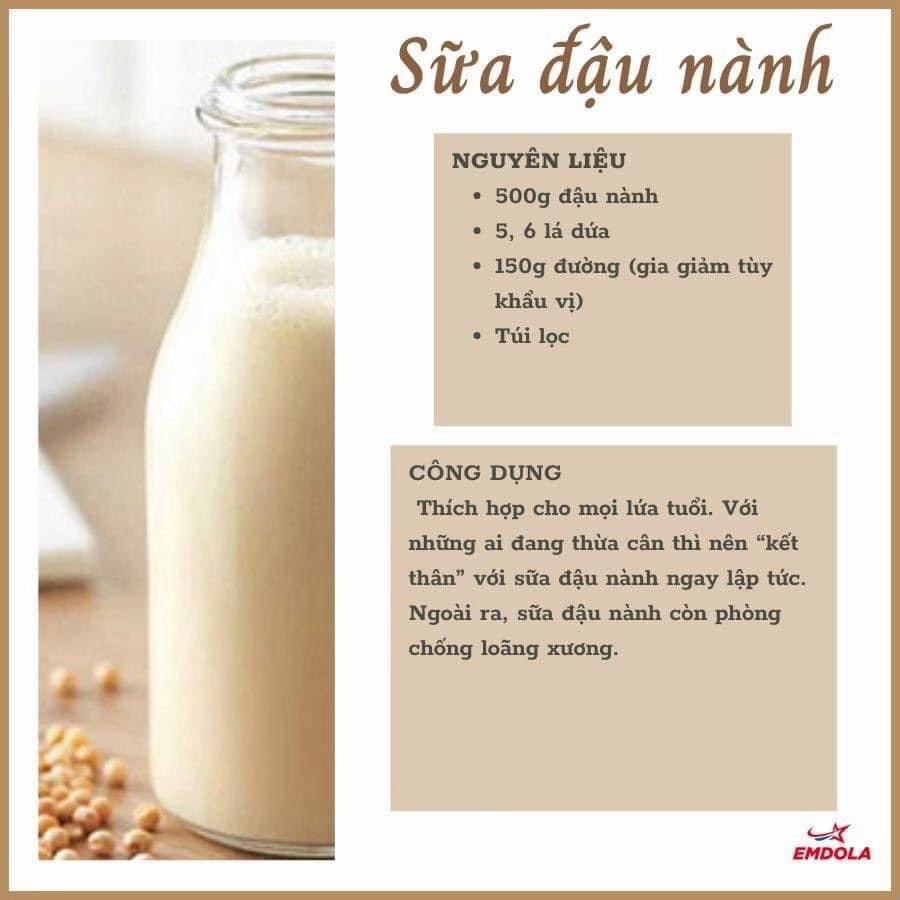Tổng hợp công thức làm sữa hạt dinh dưỡng: Sữa bắp lê, đậu xanh macca, sen bí xanh, đậu nành và hạnh nhân