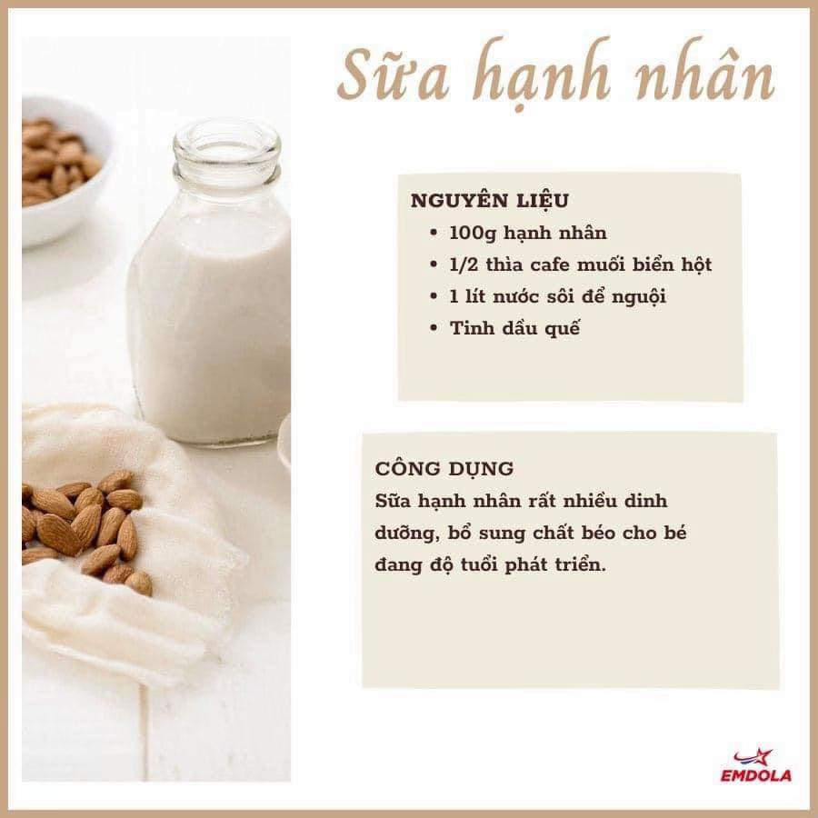 Tổng hợp công thức làm sữa hạt dinh dưỡng: Sữa bắp lê, đậu xanh macca, sen bí xanh, đậu nành và hạnh nhân