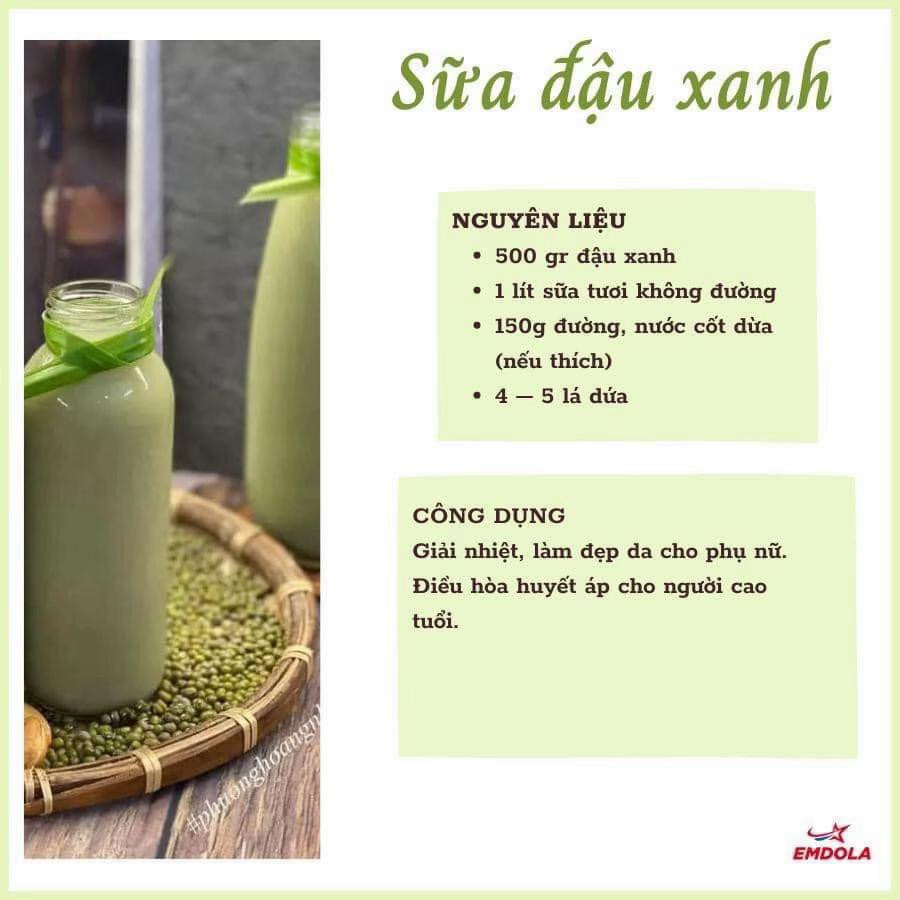 Tổng hợp công thức làm sữa hạt dinh dưỡng: Sữa bắp lê, đậu xanh macca, sen bí xanh, đậu nành và hạnh nhân