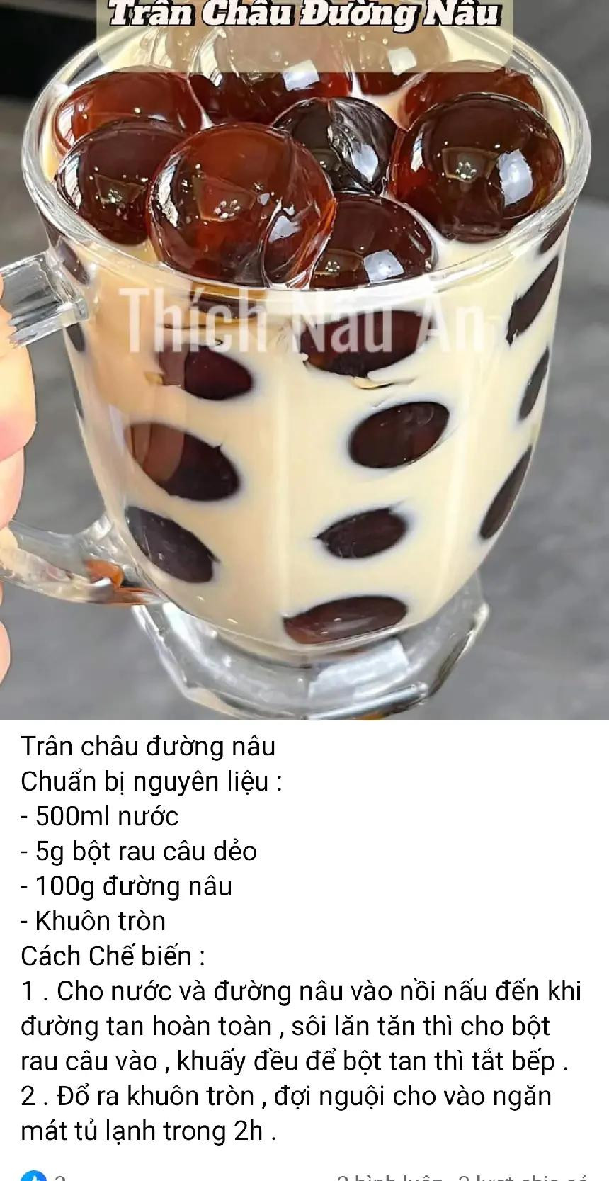 Tổng hợp công thức làm topping trân châu và pudding đa dạng hương vị phô mai, cacao, matcha