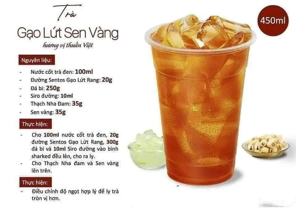 Tổng hợp công thức làm trà giải nhiệt mùa hè: Trà Dâu Tây Tắc Xoài, Chanh Bạc Hà, Xoài Kiwi và Gạo Lứt Sen Vàng