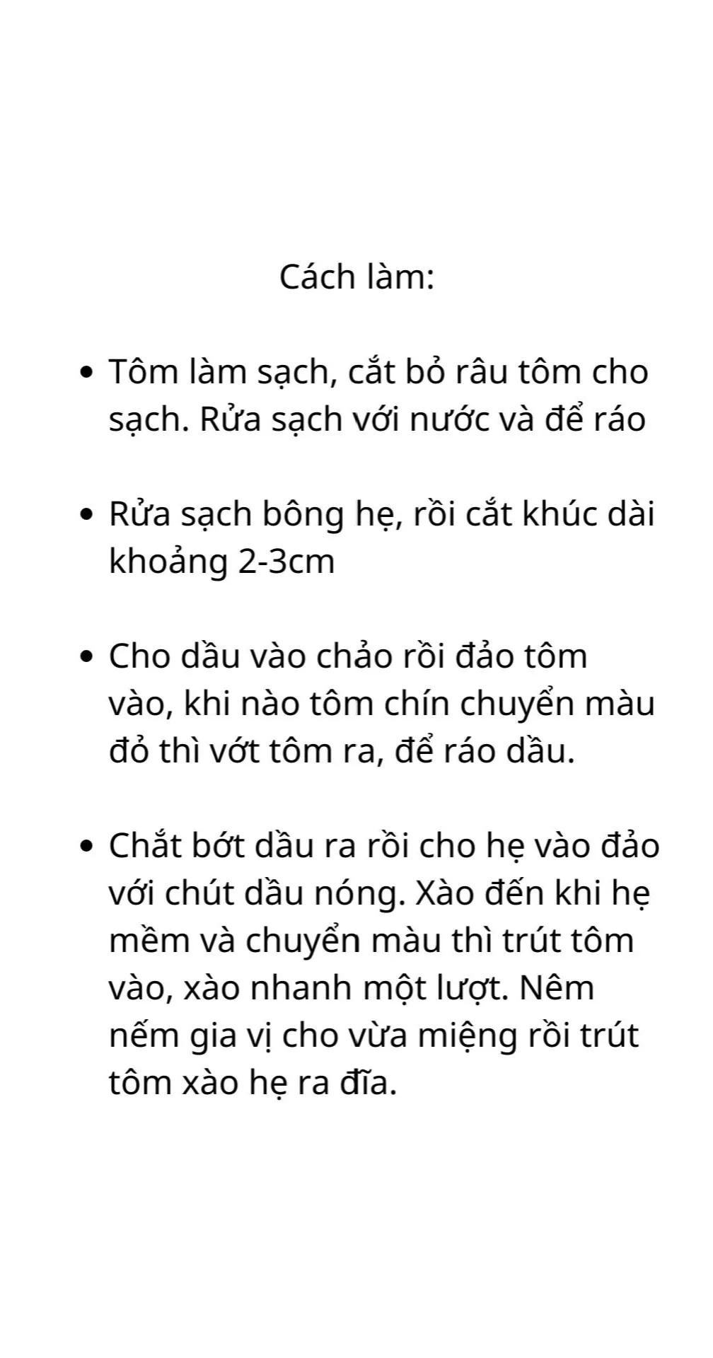 Tổng hợp công thức món ăn hải sản Việt Nam: Mực xào trứng muối, Bạch tuộc xào chua cay và Tôm đồng rang hẹ