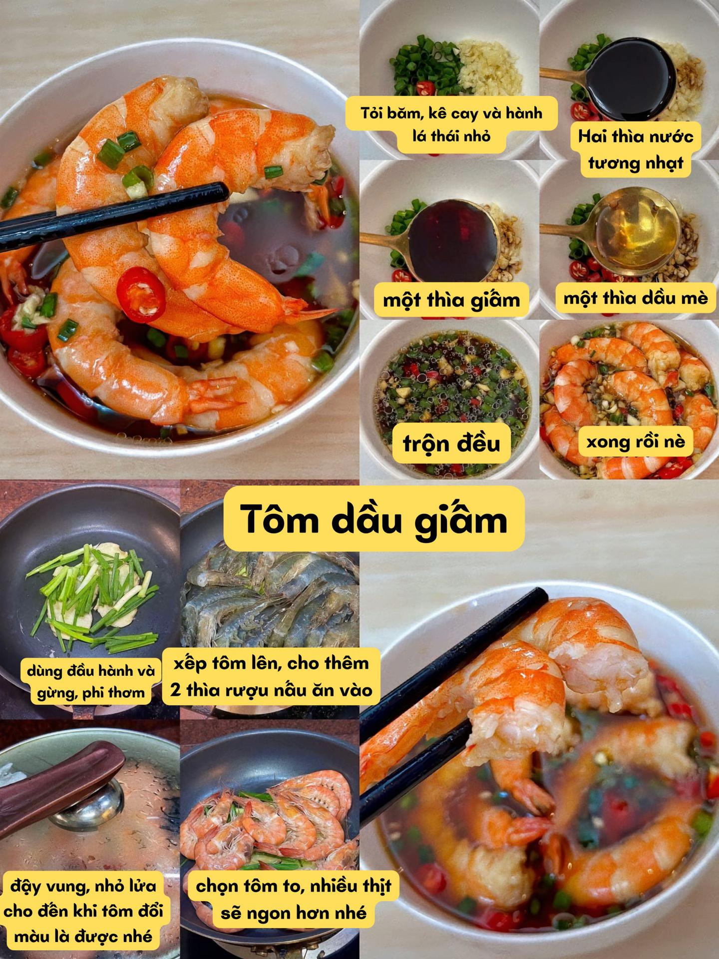 Tổng hợp công thức món ngon: Bánh khoai tây chiên giòn, Cá phi lê sốt dầu hành, Bò cuộn nấm kim châm và Tôm dầu giấm