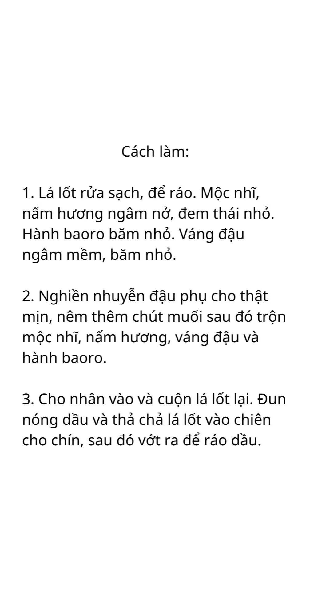 Tổng hợp công thức nấu ăn chay: Miến xào chay, Gỏi cuốn ngũ sắc và Đậu hũ non xốt nấm