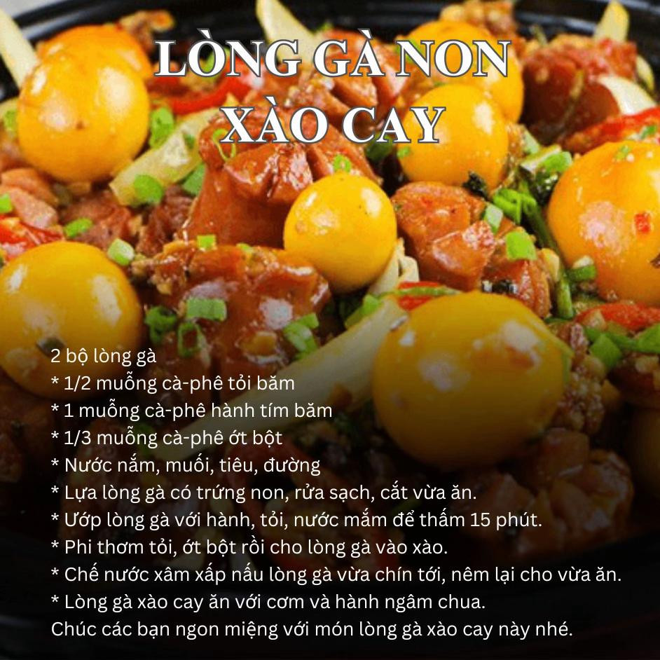 Tổng hợp công thức nấu ăn ngon: Rau muống xào bò, lòng gà non xào cay, ếch xào sả ớt, măng xào thịt và cà tím xào thịt băm