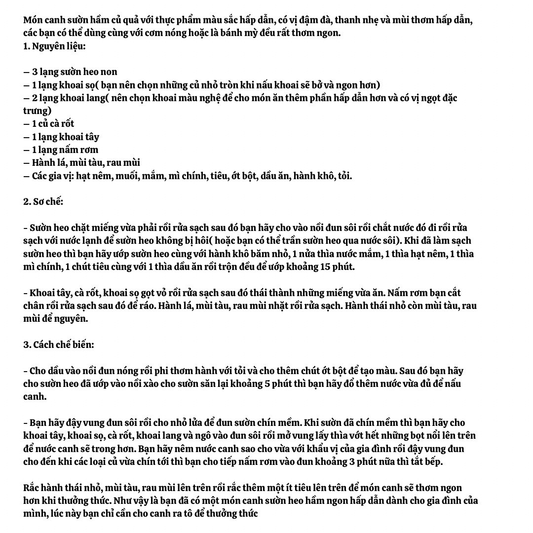 Tổng hợp công thức nấu ăn ngon: Sườn rim dứa, Thịt kho dưa cải và Đậu hũ nhồi thịt