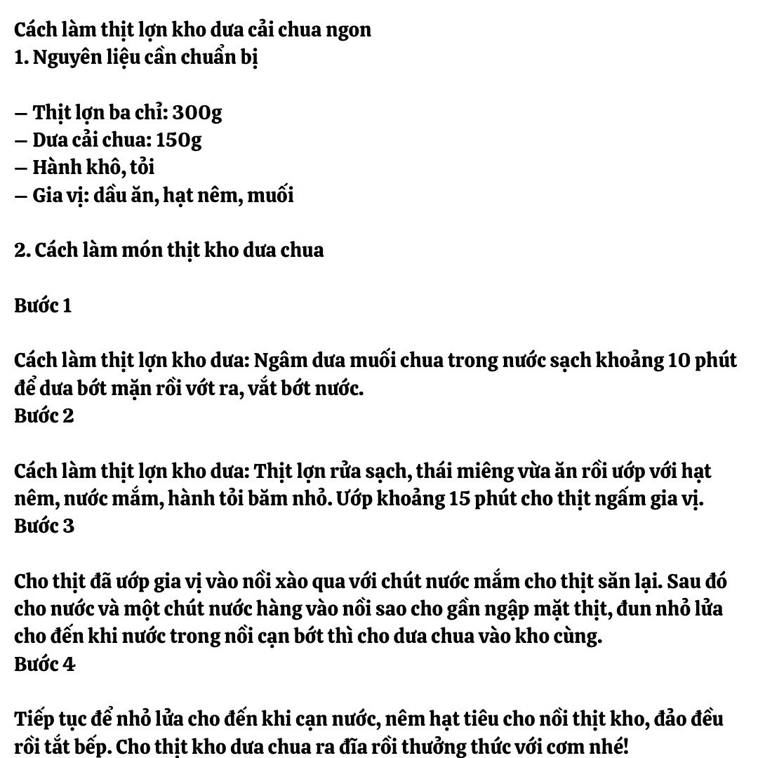 Tổng hợp công thức nấu ăn ngon: Sườn rim dứa, Thịt kho dưa cải và Đậu hũ nhồi thịt