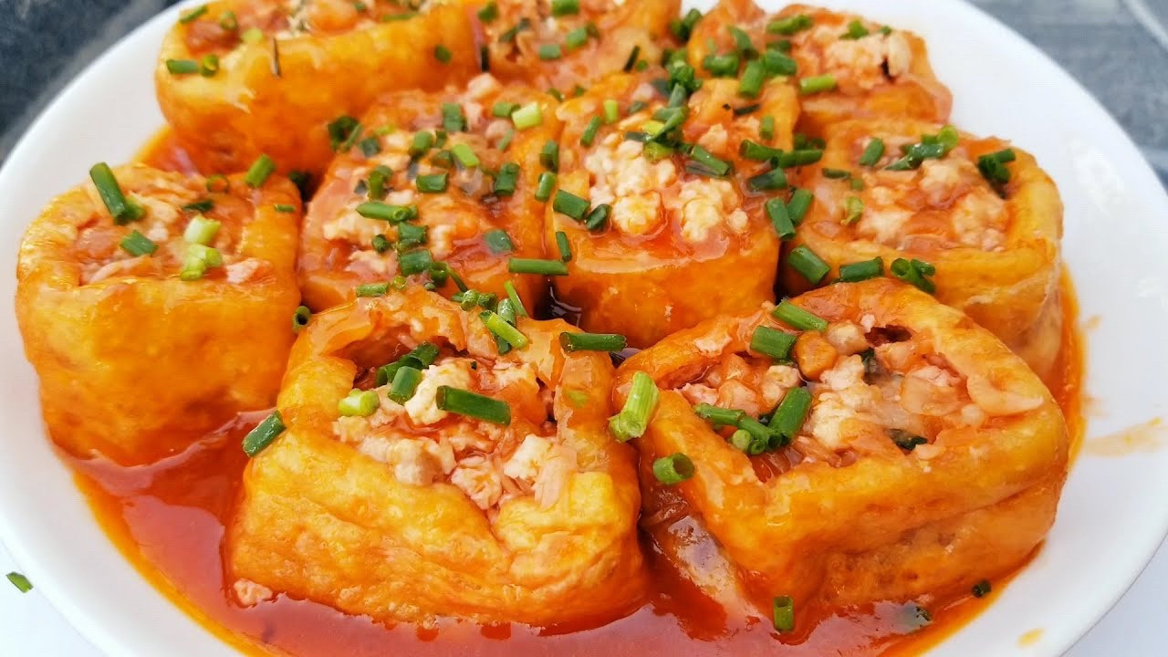 Tổng hợp công thức nấu ăn ngon: Sườn rim dứa, Thịt kho dưa cải và Đậu hũ nhồi thịt