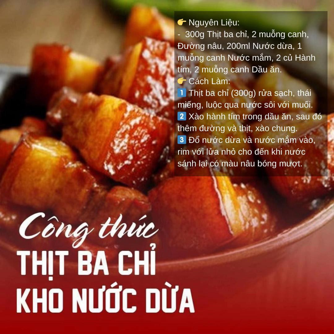 Tổng hợp công thức nấu ăn ngon: Sườn rim, thịt quay giòn bì và thịt băm hấp trứng