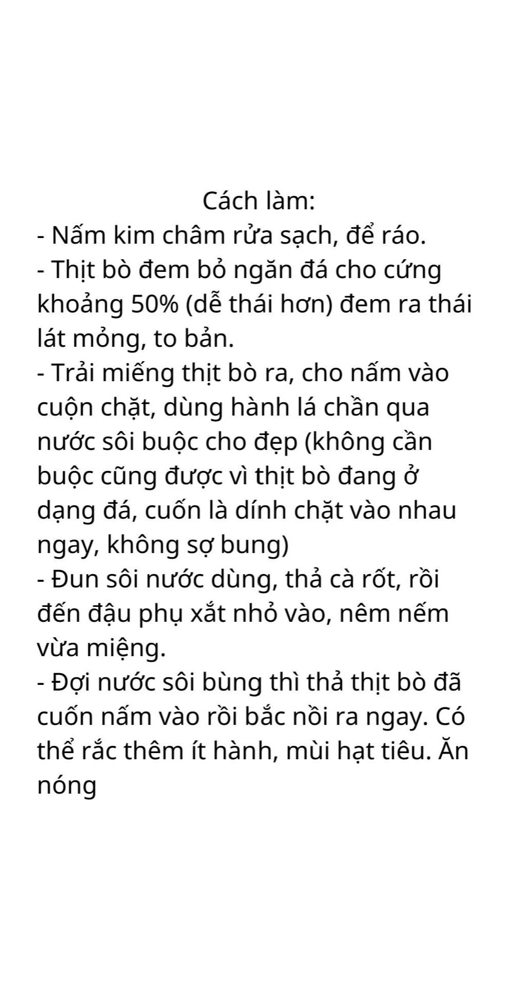 Tổng hợp công thức nấu ăn Việt Nam: Canh chua cá lóc, canh thịt bò nấm kim châm và canh hẹ nấu nấm