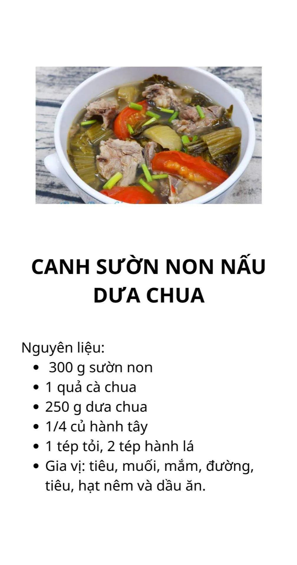 Tổng hợp công thức nấu ăn Việt Nam: Canh chua cá lóc, canh thịt bò nấm kim châm và canh hẹ nấu nấm