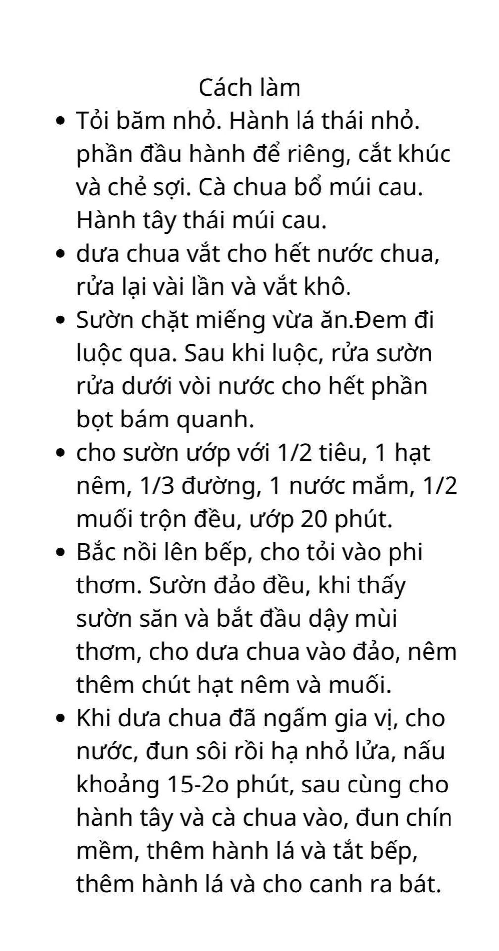 Tổng hợp công thức nấu ăn Việt Nam: Canh chua cá lóc, canh thịt bò nấm kim châm và canh hẹ nấu nấm