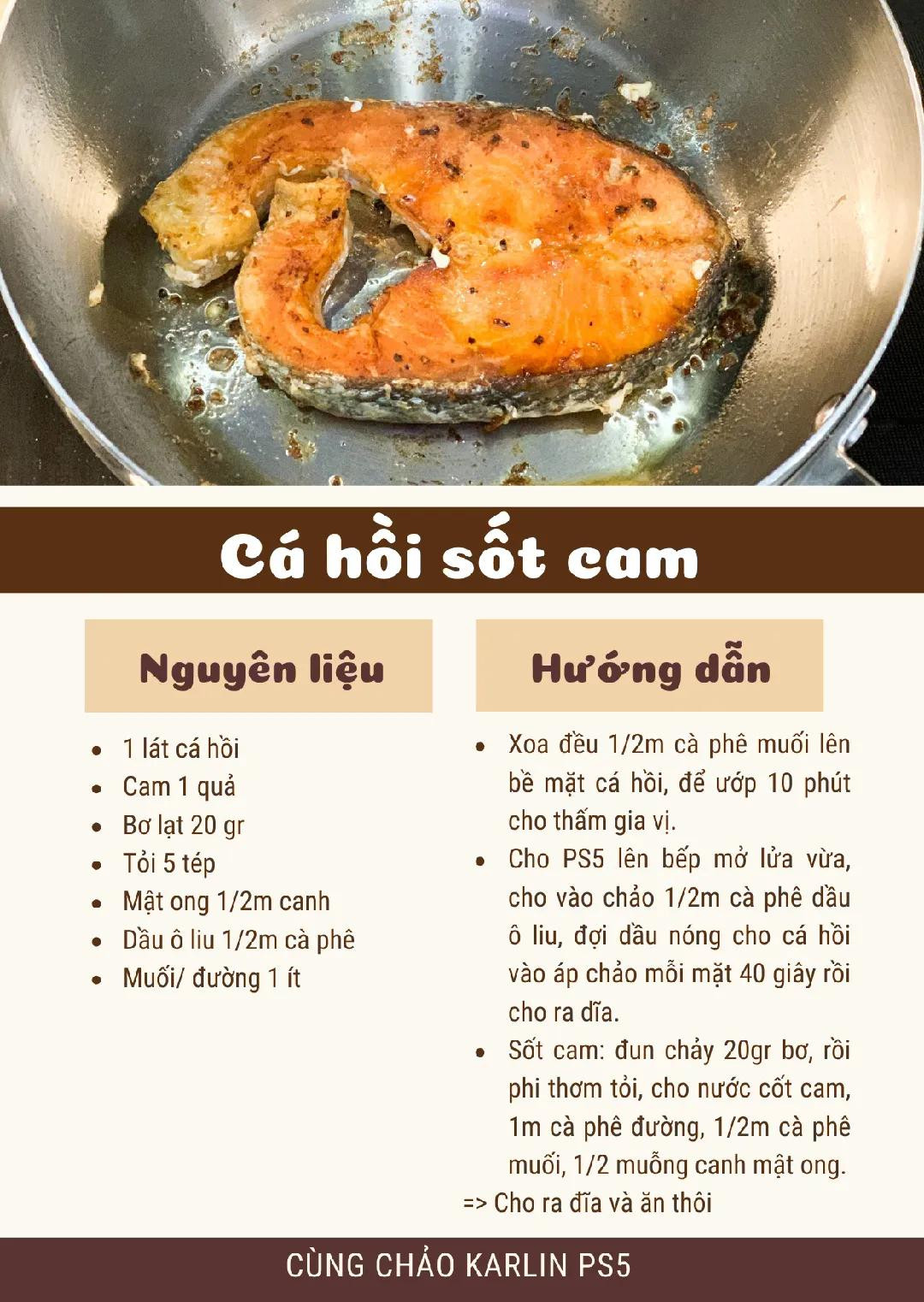 Tổng hợp công thức nấu ăn: Vịt nấu chao, Chè chuối, Trứng non xào, Gà hấp mía và Cá hồi sốt cam