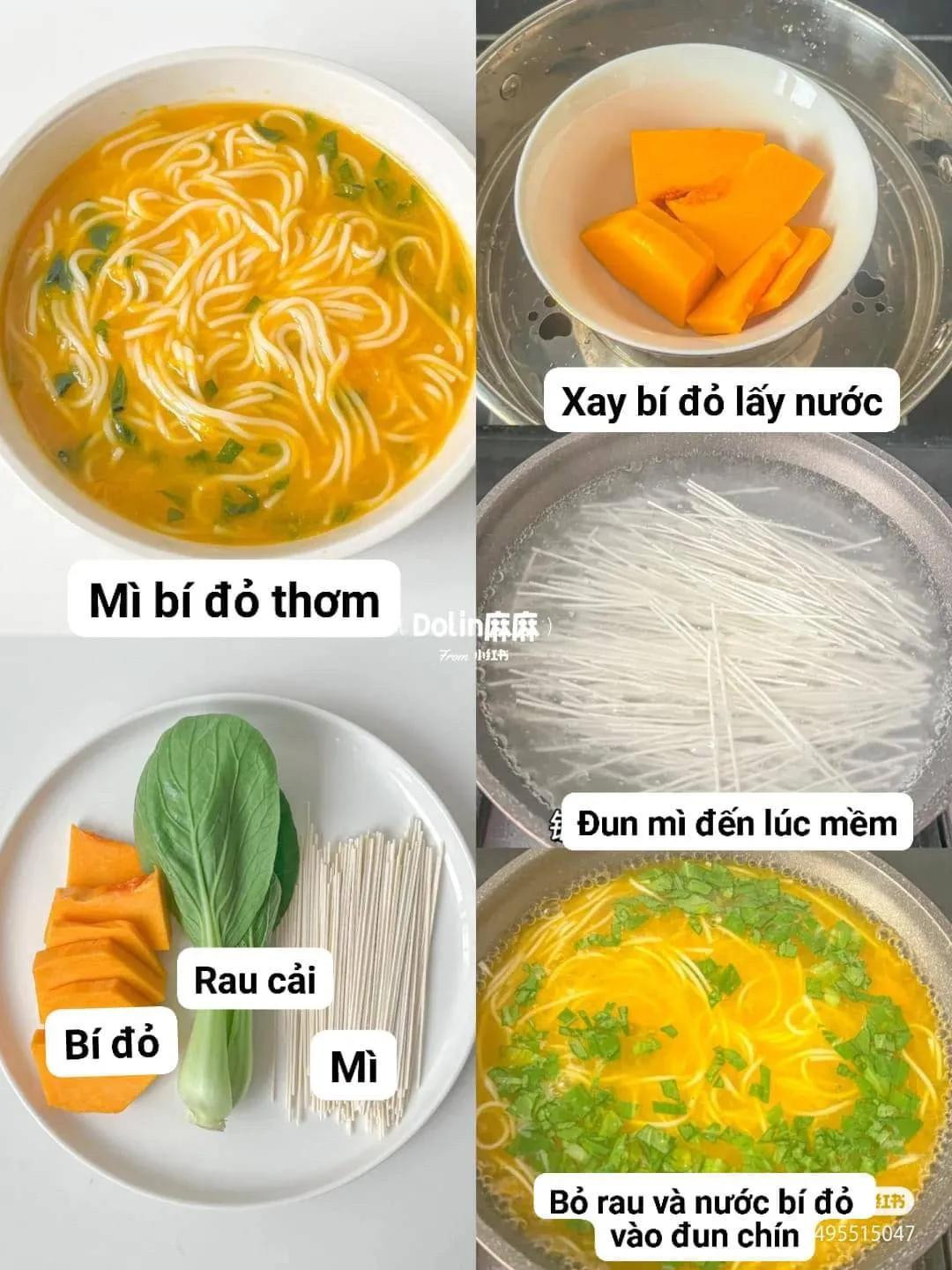 Tổng hợp công thức nấu mì và bún ngon: Bún trứng chiên cà chua, thịt băm cải thảo, bò, bí đỏ cá tuyết
