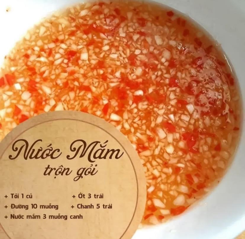 Tổng hợp công thức nước chấm Việt Nam: Chả giò, Gỏi, Tỏi ớt, Bánh cuốn và Hải sản