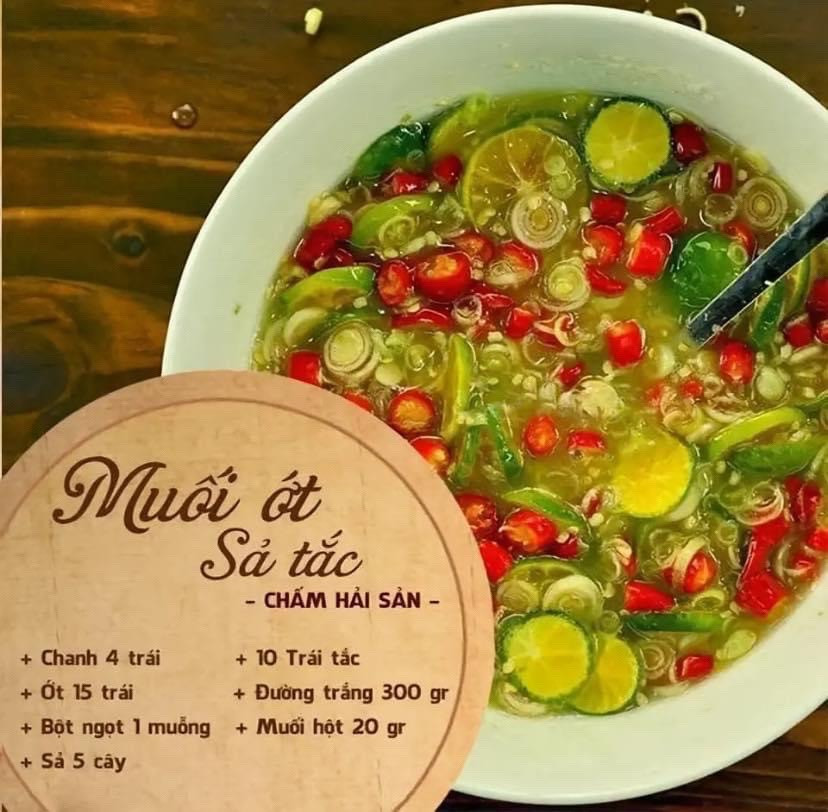 Tổng hợp công thức nước chấm Việt Nam: Chả giò, Gỏi, Tỏi ớt, Bánh cuốn và Hải sản